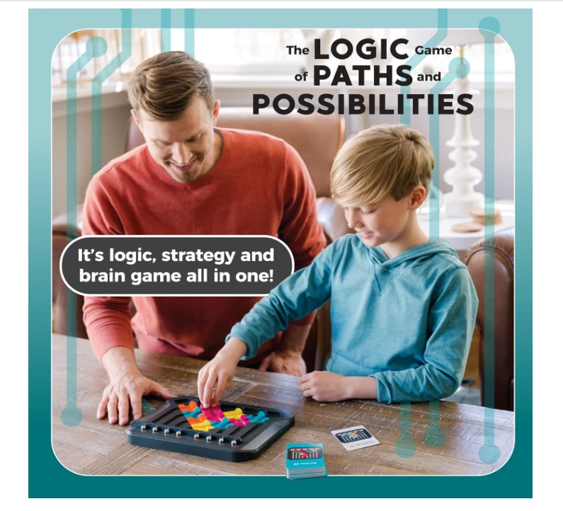 MindWare Marble Circuit – Logic Puzzle Game, 64 Challenges | Free Shipping - Image 2 of 4