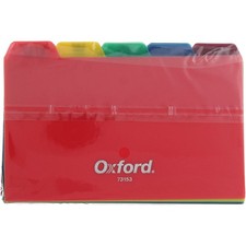 3 Pack Oxford Index Card Dividers, 3in X 5in,...
