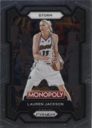 2023 Panini Prizm WNBA LAUREN JACKSON RED PRIZM SIGNATURES AUTO