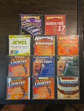 Chartbuster karaoke 6 6 Cdg Lot Of 11 Discs