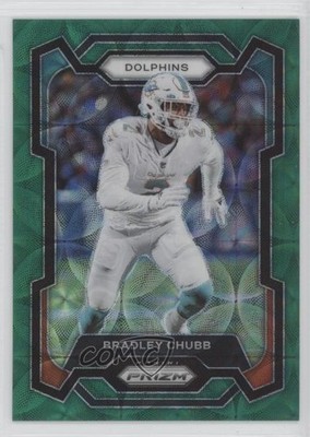 2023 Panini Prizm Green Scope Prizm 50/75 Bradley Chubb #186 fm0