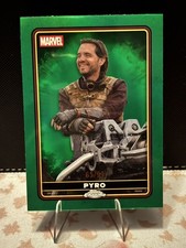 Pyro 2025 Topps Chrome Deadpool Green Refractor /99 #25