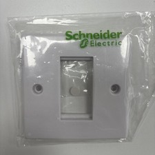 Schneider Electric 1 Module Euro Module Front Plate - Ultimate GU8050