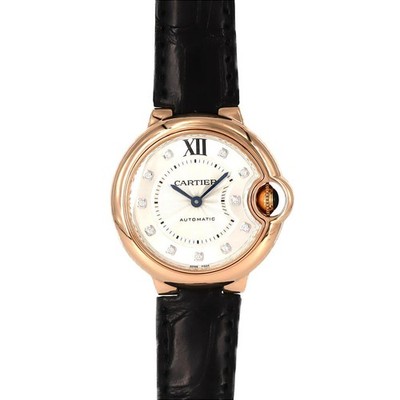 Authentic Cartier Ballon Bleu PG/11P WE902063 PG/RG Mechanical Automatic #23...