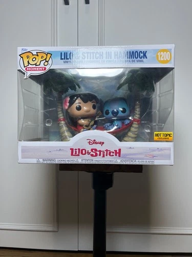 Funko POP! Disney: Lilo & Stitch In Hammock #1200 Hot Topic Exclusive
