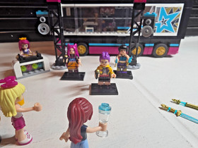 KPOP Demon Hunters & LEGO Friends Set 41106 Pop Star Tour Bus READY TO BUILD!
