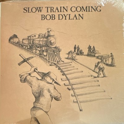 BOB DYLAN - SLOW TRAIN COMING - VINYL LP 12'' 33 RPM - COLUMBIA - ROCK
