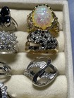 Gold & Silver Tone Fashion Rings - Statement Rings - Untested  - Lot E15 — photo 5