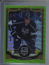 2015-16 O-Pee-Chee Platinum Emerald Surge 8/10 Milan Lucic #79 0c3