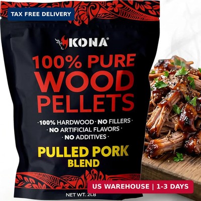 Kona Pulled Pork Blend Smoker Pellets, Intended for Ninja Woodfire Outdoor Grill