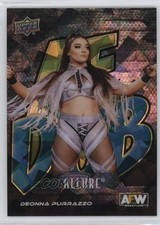 2024 Upper Deck Allure AEW AE Dub Green Quartz 86/99 Deonna Purrazzo 17iz