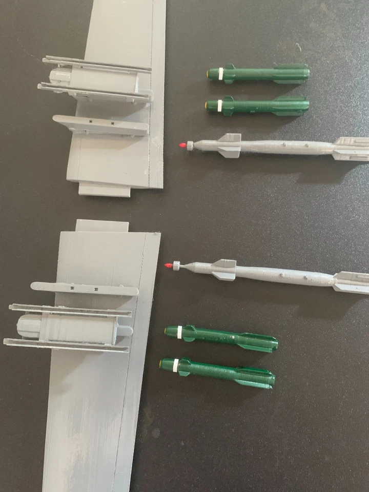 Kit impresso em 3D MQ-9 Reaper Drone escala 1:18 - Imagem 4 de 4