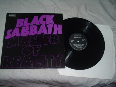 BLACK SABBATH Master Of Reality Original EU Import Press NMint