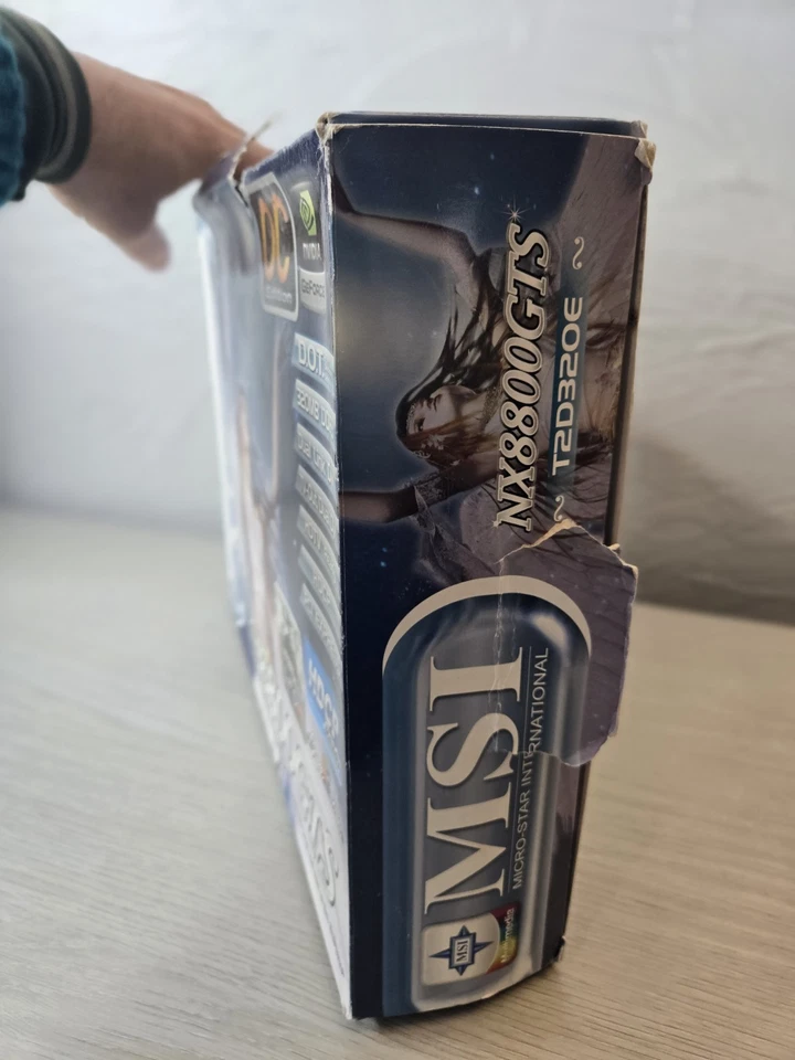 NEW Vintage MSI NX8800GTS Graphics Card 640MB 320m Overclocking DDR3 - Image 3 of 4