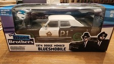 Greenlight 1:24 Hollywood Series 1974 Dodge Monaco Bluesmobile GREEN MACHINE 