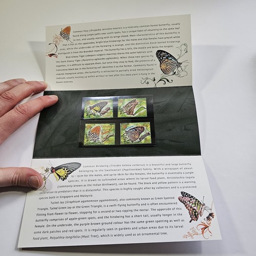 Singapore MNH Stamps Presentation Pack Butterflies - 21 April 2010 - Picture 6 of 10