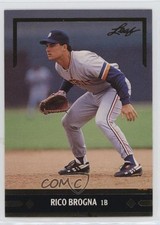 1991 Leaf Gold Leaf Rookies Bonus Rico Brogna #BC11 0g7