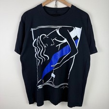 XL vintage 1992 Ty Wilson Art to Wear woman bending down art tee