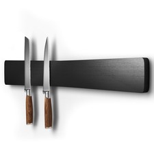 Magnetic Knife Holder for Wall, Acacia Wood Knife Magnetic Strip No Drill Kni...
