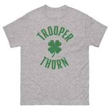Camiseta Trooper Thorn The Quiet Man Boxeo Gráfico Unisex Camiseta Clásica