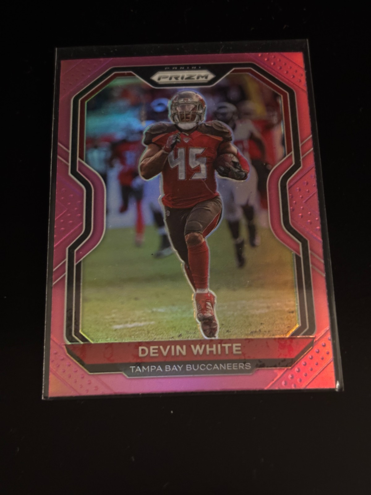 Devin White 2020 Panini Prizm Pink Prizm Buccaneers 259