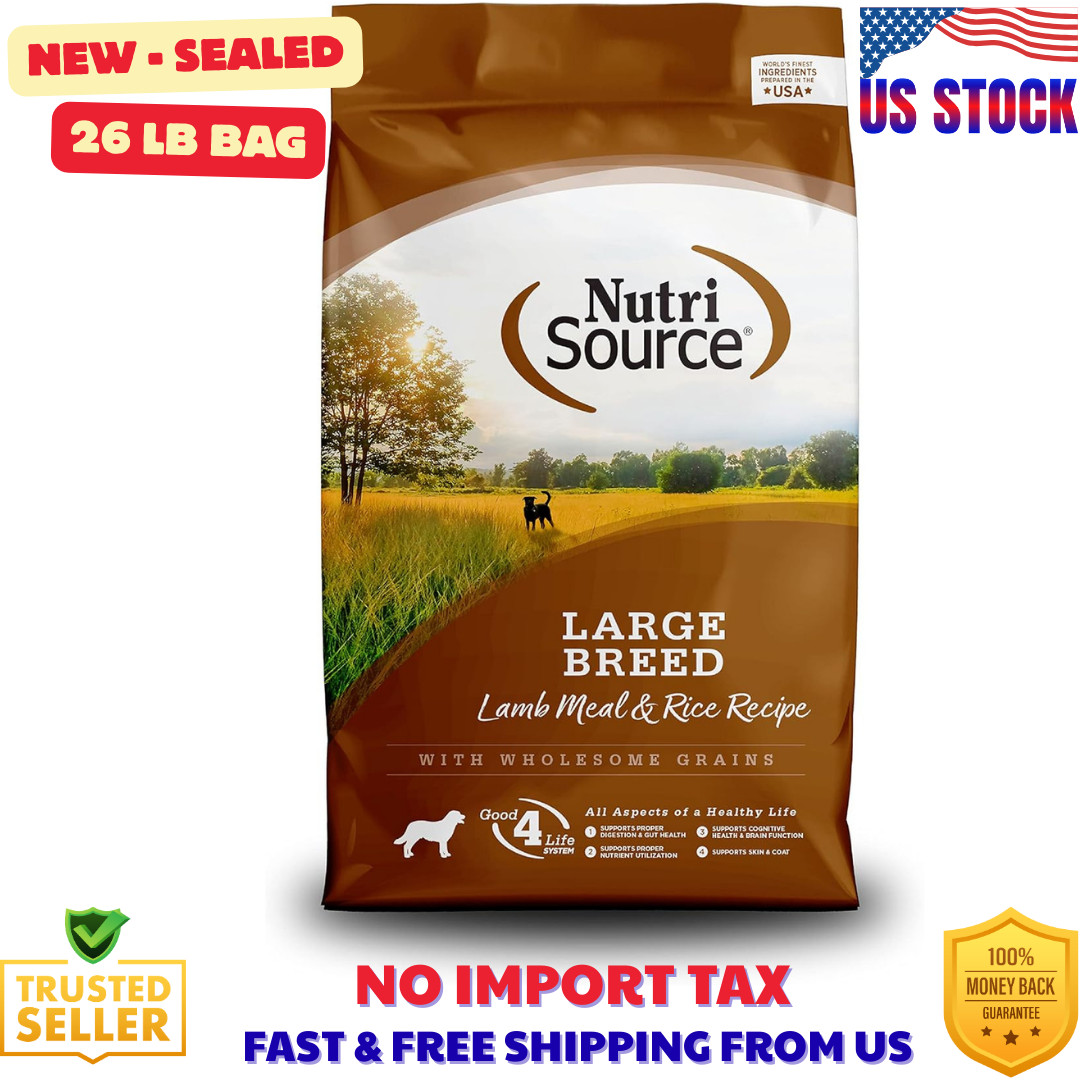 For Large Breeds Lamb Meal And Rice 26lb