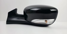 RENAULT ZOE 2012-2019 LEFT PASSENGER SIDE WING MIRROR 7 PIN BLACK OEM