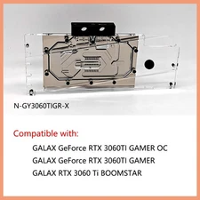 Granzon GPU Water Block Use For GALAX GeForce RTX 3060TI GAMER OC N-GY3060TIGR-X