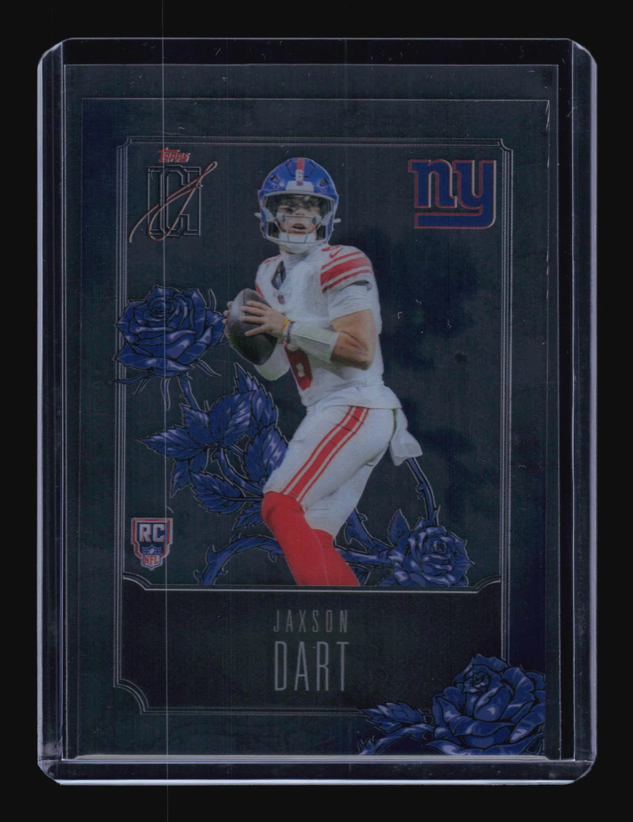 2025 Topps Signature Class Jaxson Dart #ROSES-17 Roses SSP