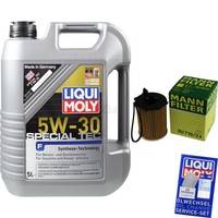 Inspektionskit Filter Liqui Moly ÖL 5L 5W-30 FüR Ford Fiesta VI Focus C-Max