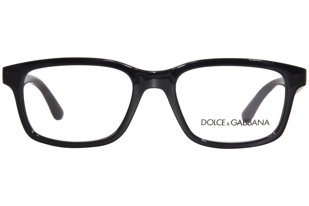Dolce & Gabbana DX-5097 501 Eyeglasses Youth Kids Girl's Black