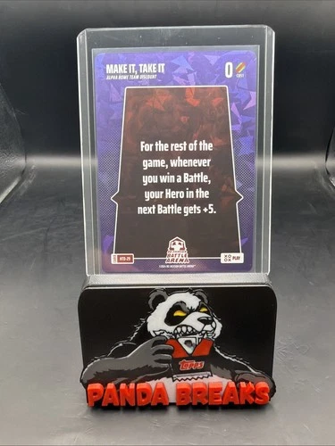 2025 Bo Jackson Battle Arena Alpha Blast Make It, Take It HTD Play SSP HTD-29