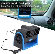 Car Summer Cooling Accessory Portable 12v Electric Fan Mini Auto Air Conditioner