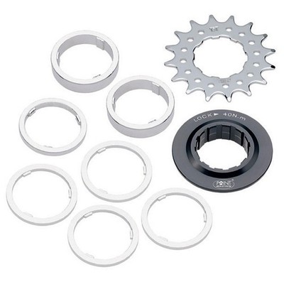 Point Single Speed Ritzel / Distanzring-Set 17 Zähne