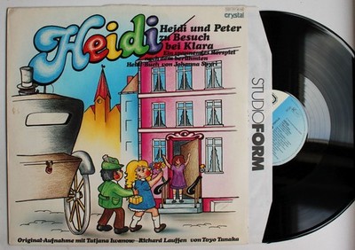 Matthias Grimm J.Spyri Heidi Und Peter Zu Besuch Bei Klara GER LP 1978