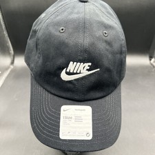 Nike Men's Futura Heritage '86 Adjustable Strap Black/White Hat 913011-010