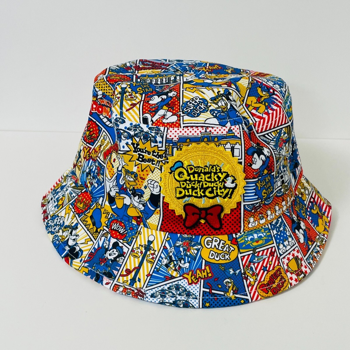Disney Tokyo Japan Donald Duck Quacky Duck City Cartoon Hat Cap