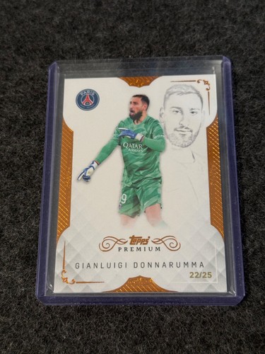 2023/24 Topps PSG Premium Gianluigi Donnarumma /25 Orange
