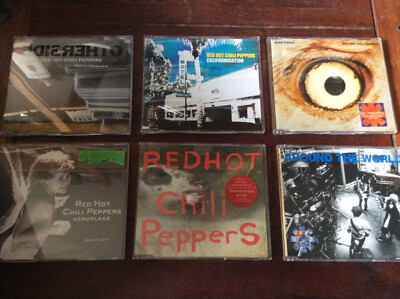 Red Hot Chili Peppers [6 CD Maxi] 2xPROMO Around The World Aeroplane Other Side