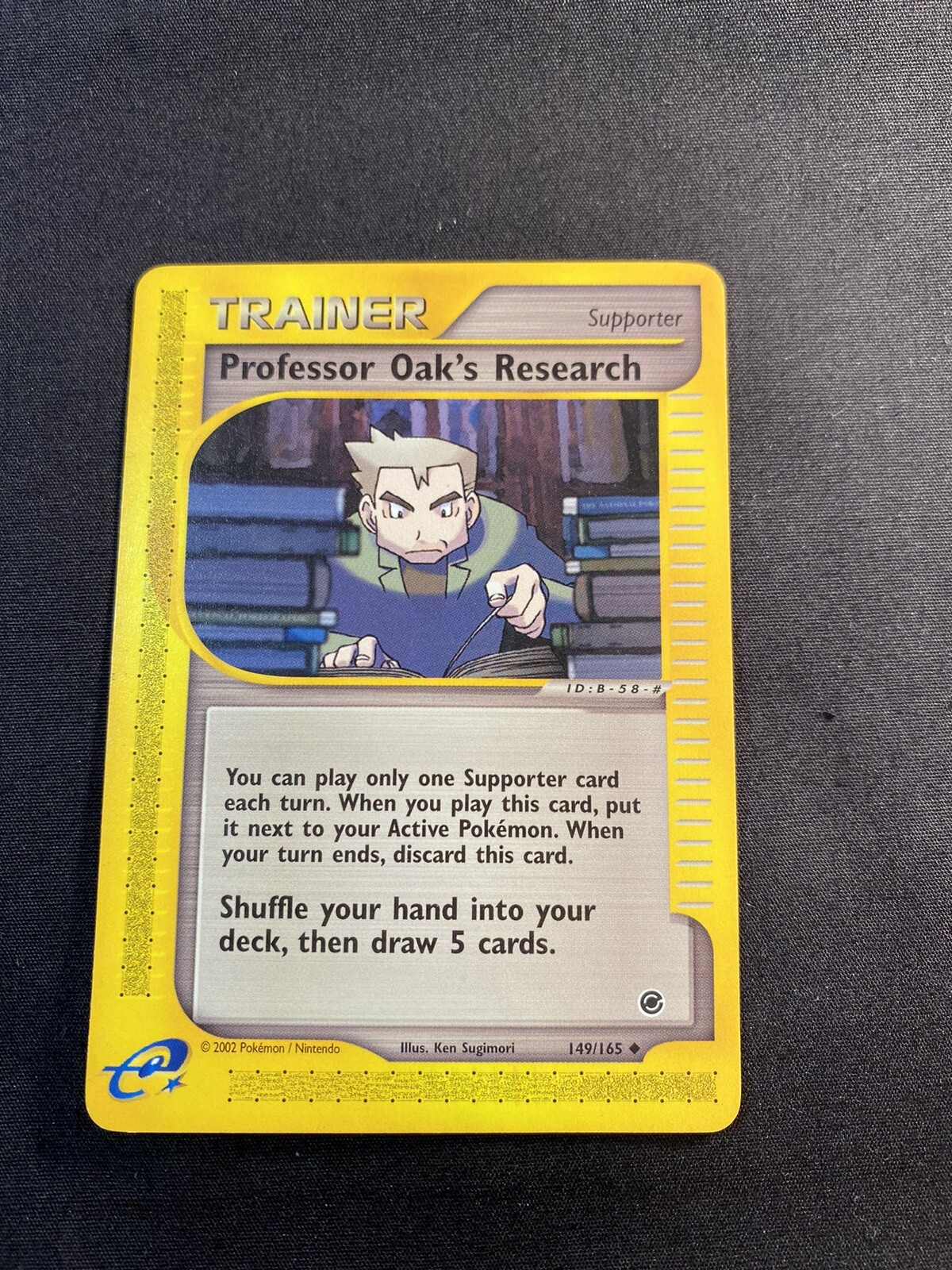 Pokemon TCG Card - 149/165 Professor Oak's Research Expedition - NM - WOTC 90s