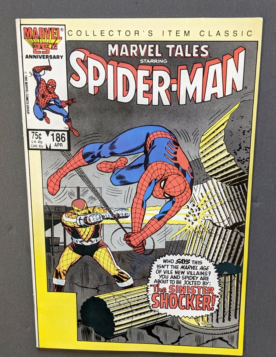Marvel Tales #186 (Apr. 1986} Estim grade: NM. Spider-Man vs