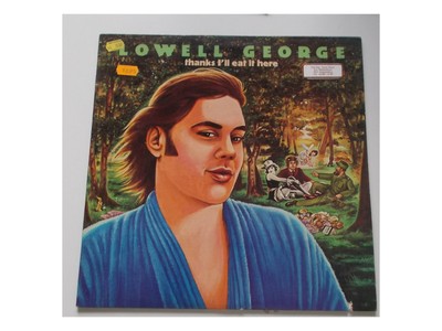 Lowell George    Thanks I'll Eat It Here - LP OIS