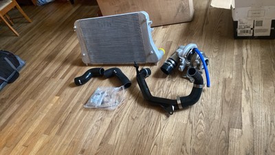 2016 VW Jetta 1.8t CTS Front Mount Intercooler And CTS BOSS TURBO kit 67 MM
