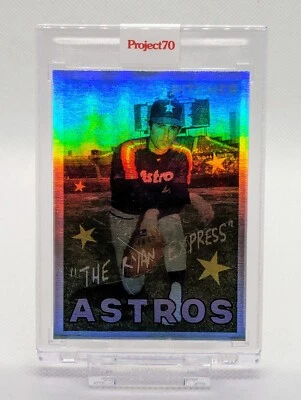 Nolan Ryan /70 Rainbow Foil by Infinite Archives Topps Project 70 Houston Astros - Bild 1 von 4