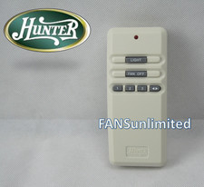 Hunter 85095 01 Ceiling Fan Remote Control White For Sale Online