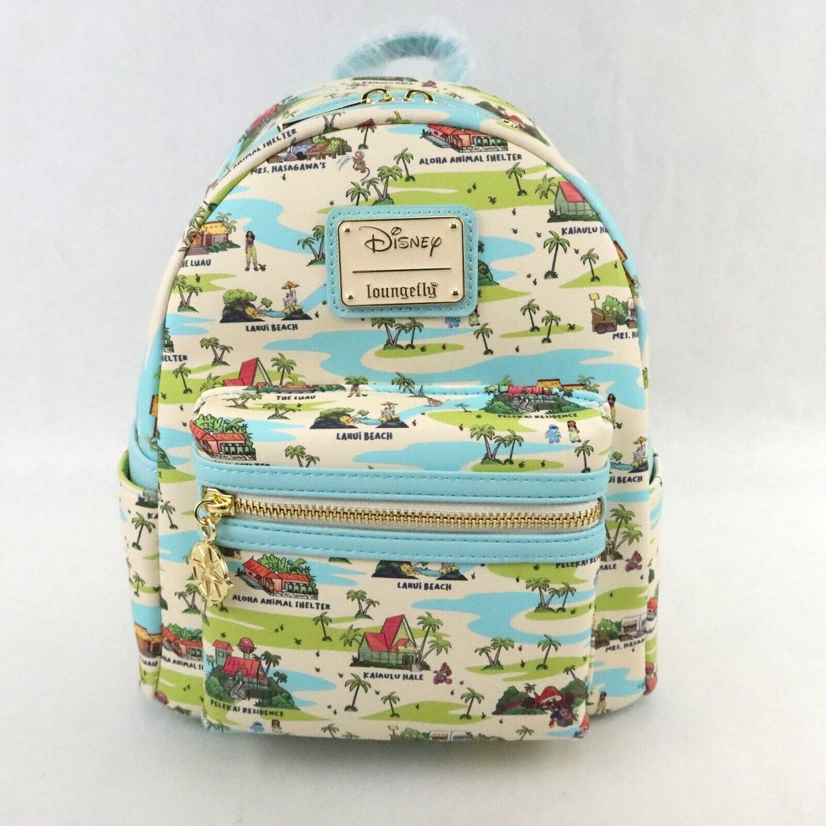 Loungefly Disney Lilo & Stitch Mini Backpack Bag Locations  display picture 2