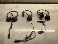 Plantronics HW261N SupraPlus Noise Cancelling Wideband/LOT OF 3 /JUA483