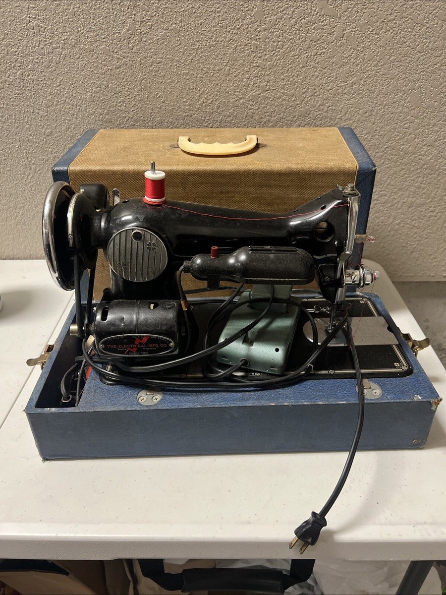 Vintage Montgomery Ward Model 188 Round Bobbin Sewing Machine