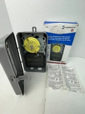 Intermatic 24 Hour Mechanical Time Switch Dial Time Switch Outdoor T104R USED