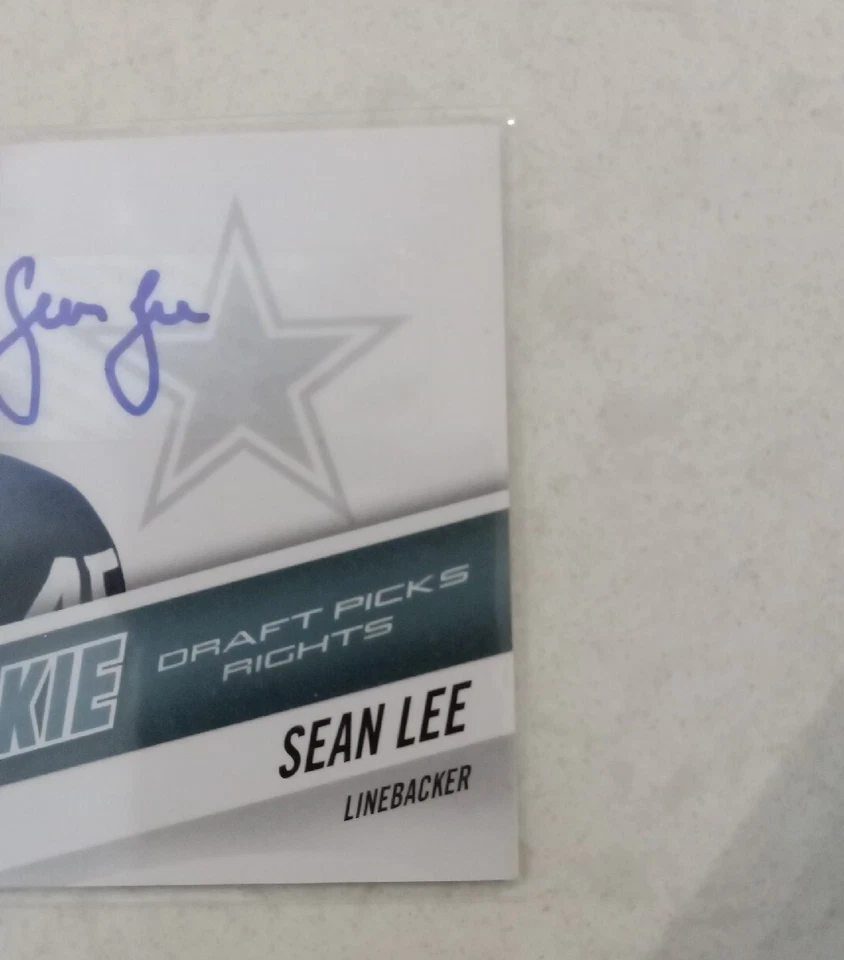 2010 PANINI PRESTIGE SEAN LEE RC DALLAS COWBOYS #289  - Image 4 of 4